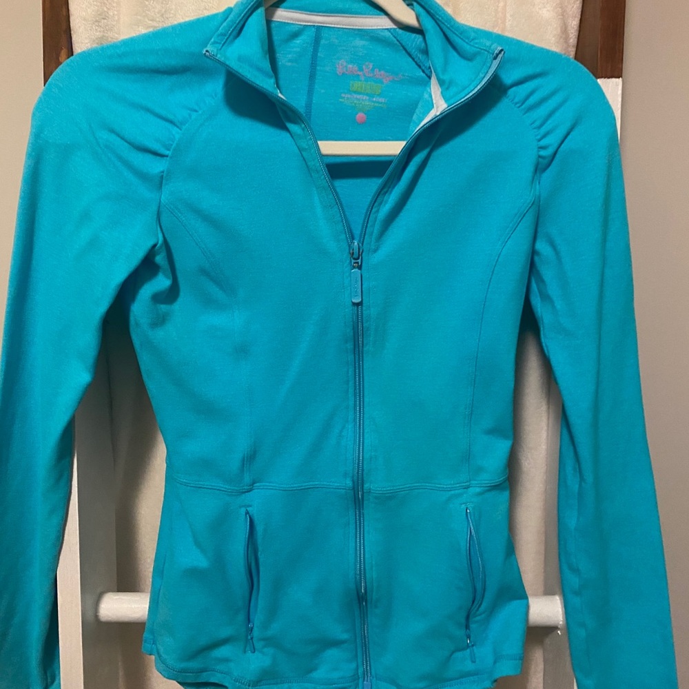 Lilly Pulitzer Luxletic weekender Jacket